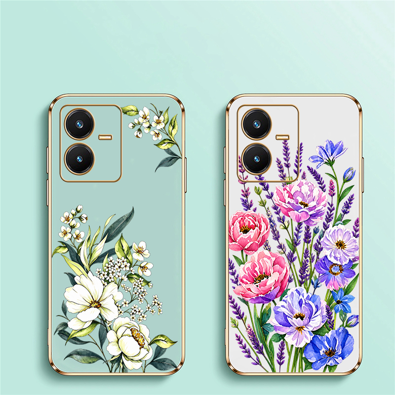 Flowers Case For Vivo Y28 S Y2 - огляд і ціна Vivo Y28