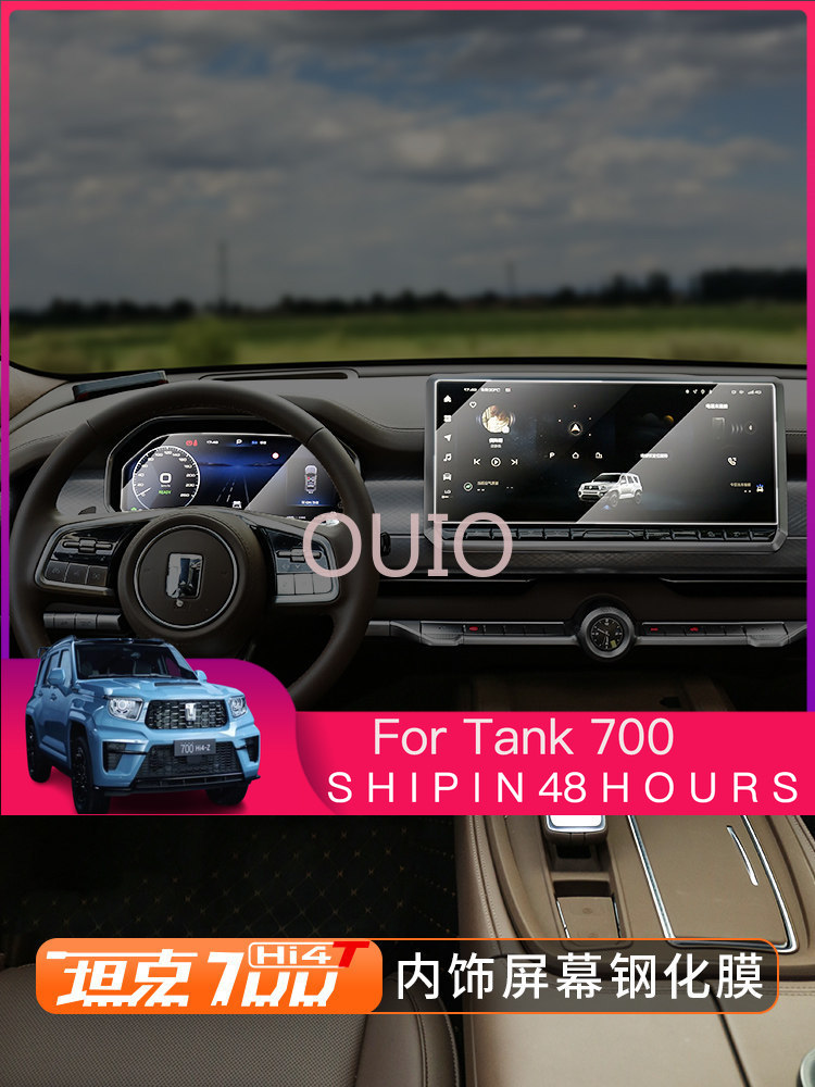 OUIO For Tank 700 Screen Prote - огляд і ціна Screen Protector Film