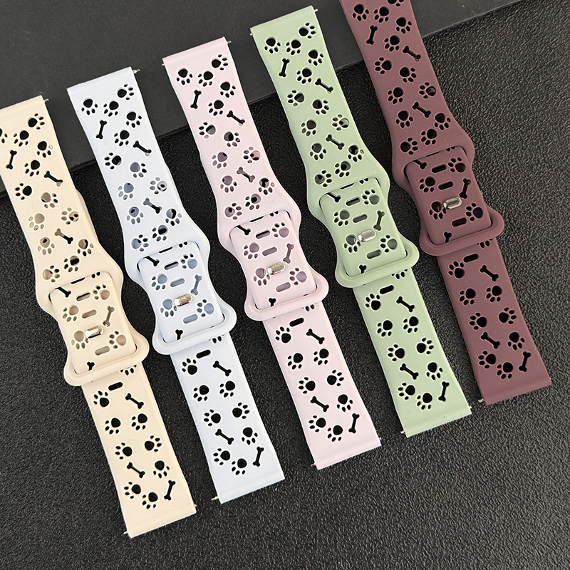 Hollow-out Dog Paw Strap 22mm  - огляд і ціна Titan Smartwatch Accessories