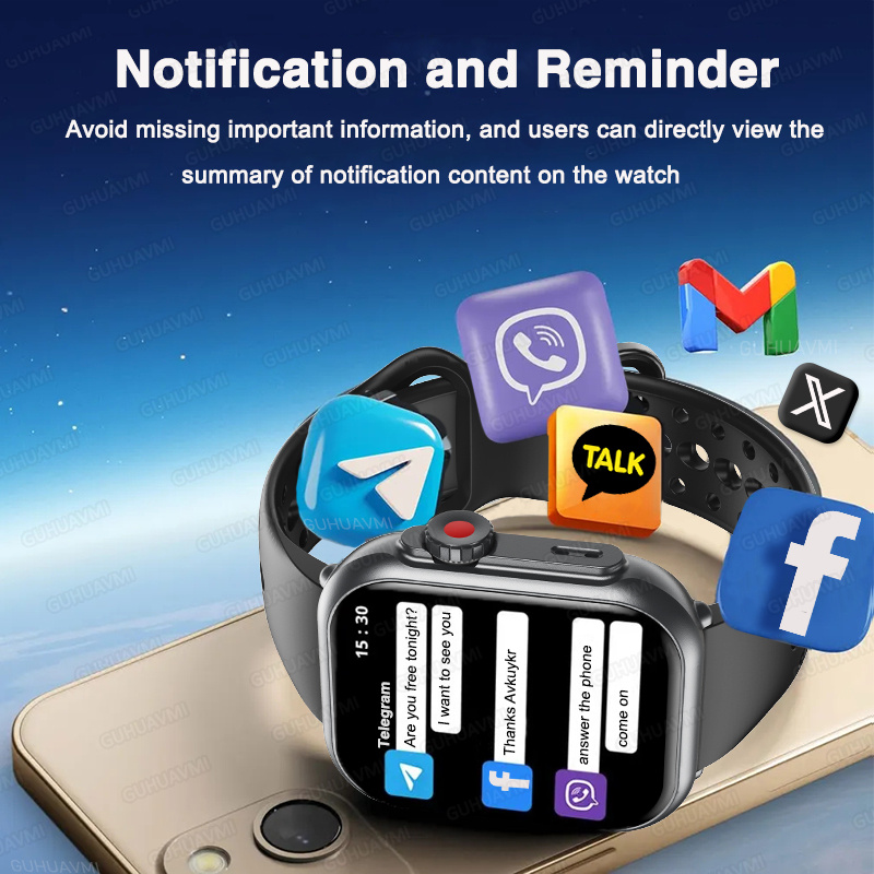 For IOS Watch Ultra 2 SE Men W - огляд і ціна Smartwatch Instagram