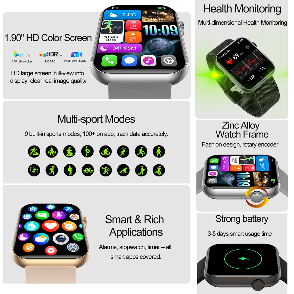 New Smart Watch For Women Full - огляд і ціна Smartwatch Instagram