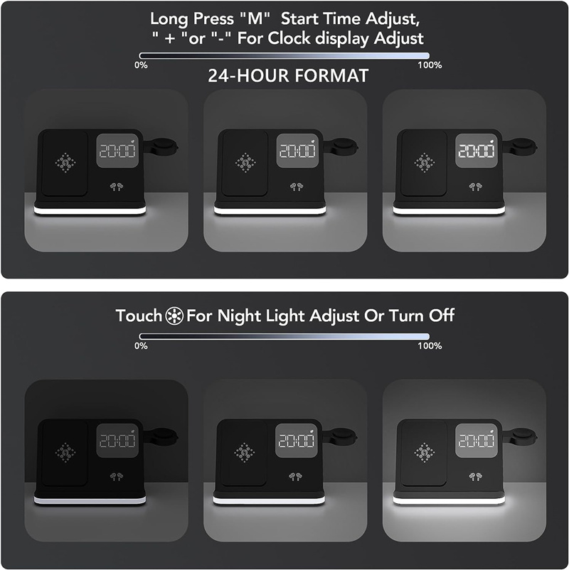 Wireless Charger Stand For iPh - огляд і ціна Smartwatch Ac