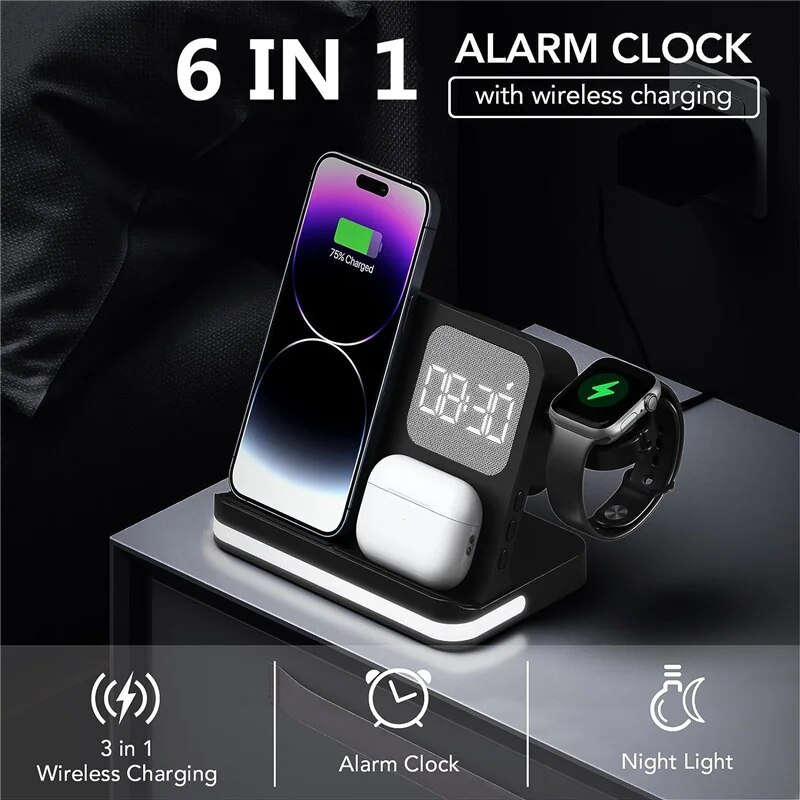 Wireless Charger Stand For iPh - огляд і ціна Smartwatch Ac