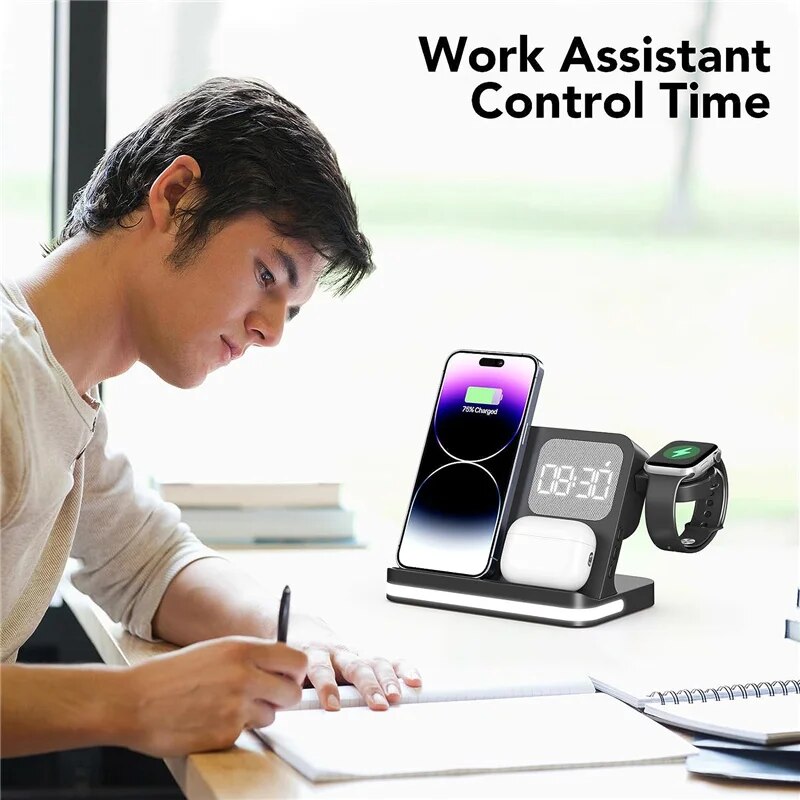 Wireless Charger Stand For iPh - огляд і ціна Smartwatch Ac