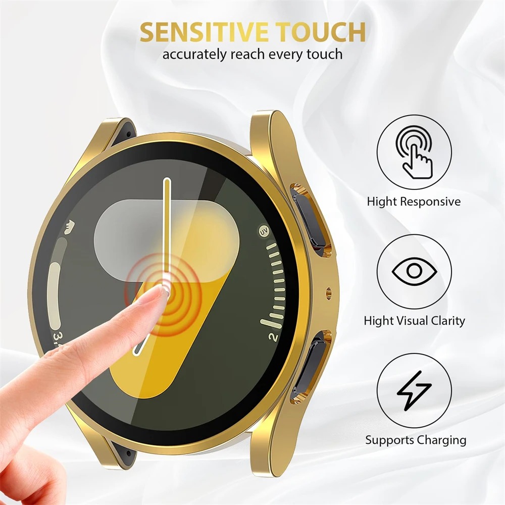 2PCS Transparent TPU Full Cove - огляд і ціна Accessories For Galaxy Watch 5