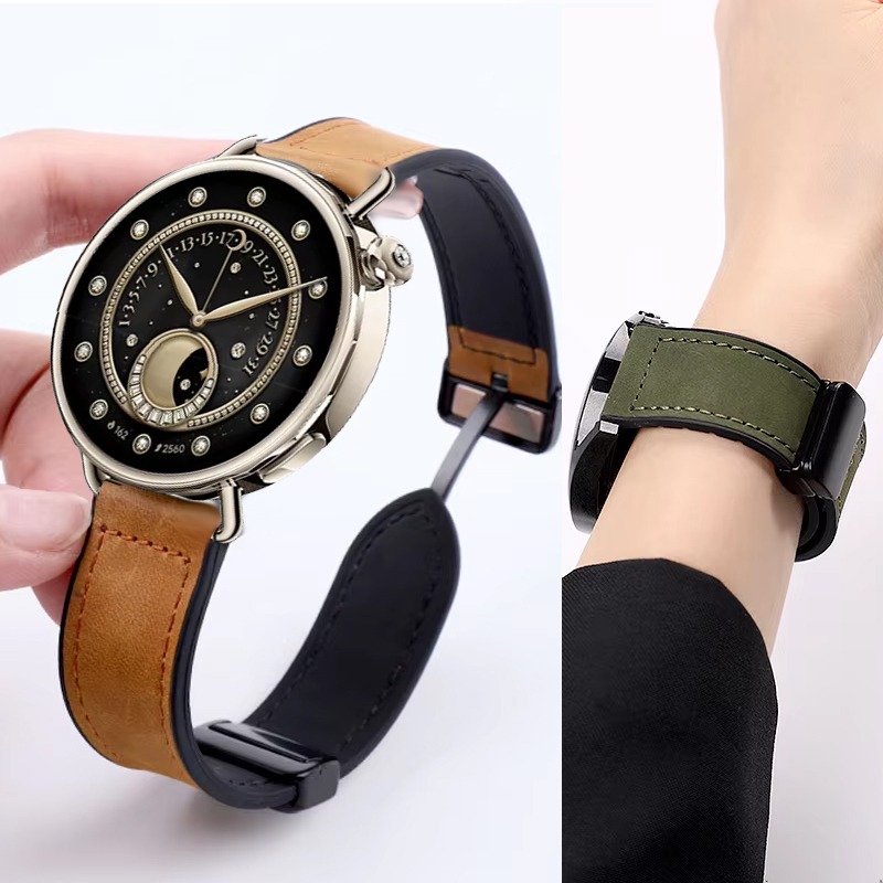 20 22mm 18mm Leather+Silicone  - огляд і ціна Xiaomi Smartwatch S4 Accessories