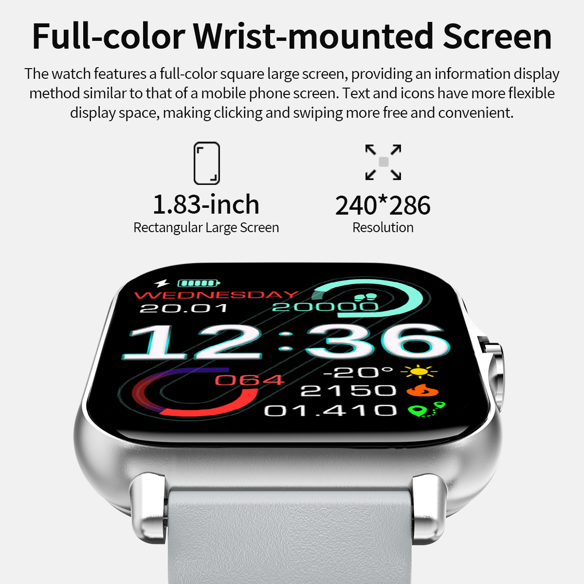 2026 New Smartwatch Bluetooth  - огляд і ціна Smartwatch Instagram