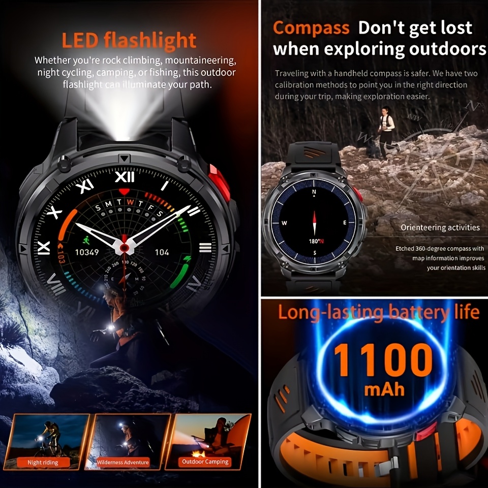 New T-REX3 Ultra 1100mAh Batte - огляд і ціна Smartwatch Custom