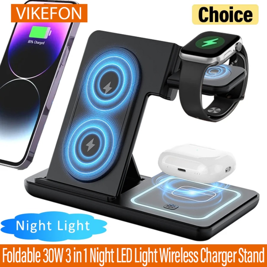 3 in 1 Foldable Night LED Ligh - огляд і ціна Smartwatch Ac