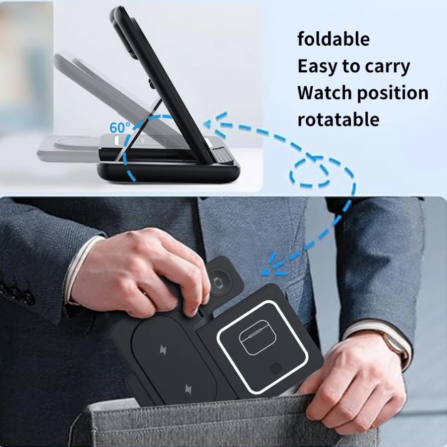 3 in 1 Foldable Night LED Ligh - огляд і ціна Smartwatch Ac