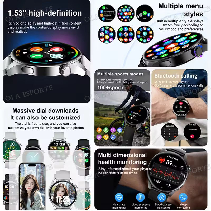 New SmartWatch for Men Women B - огляд і ціна Smartwatch Faces