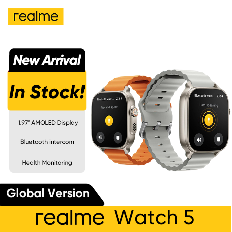 Global Version realme watch 5  - огляд і ціна Smartwatch Faces