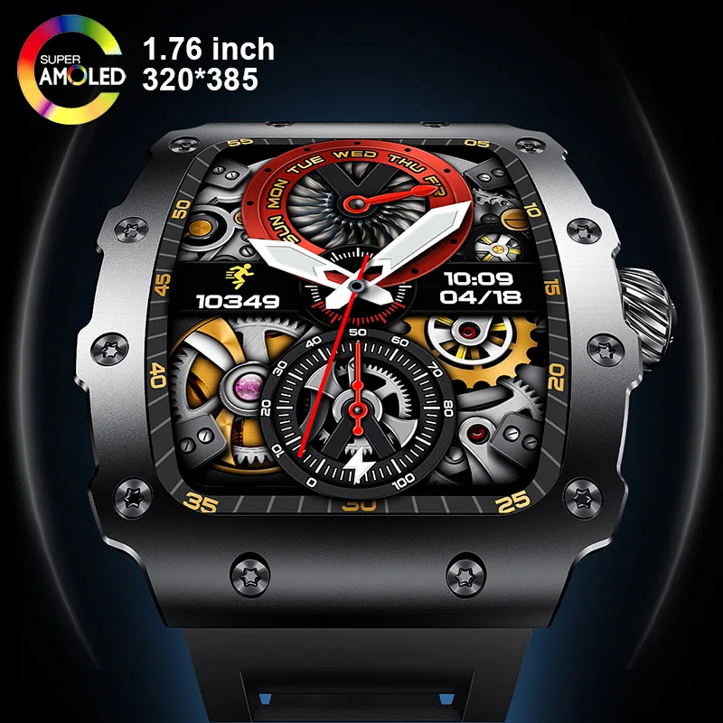 New Trend Smart Watch 1.76 inc - огляд і ціна Smartwatch Custom