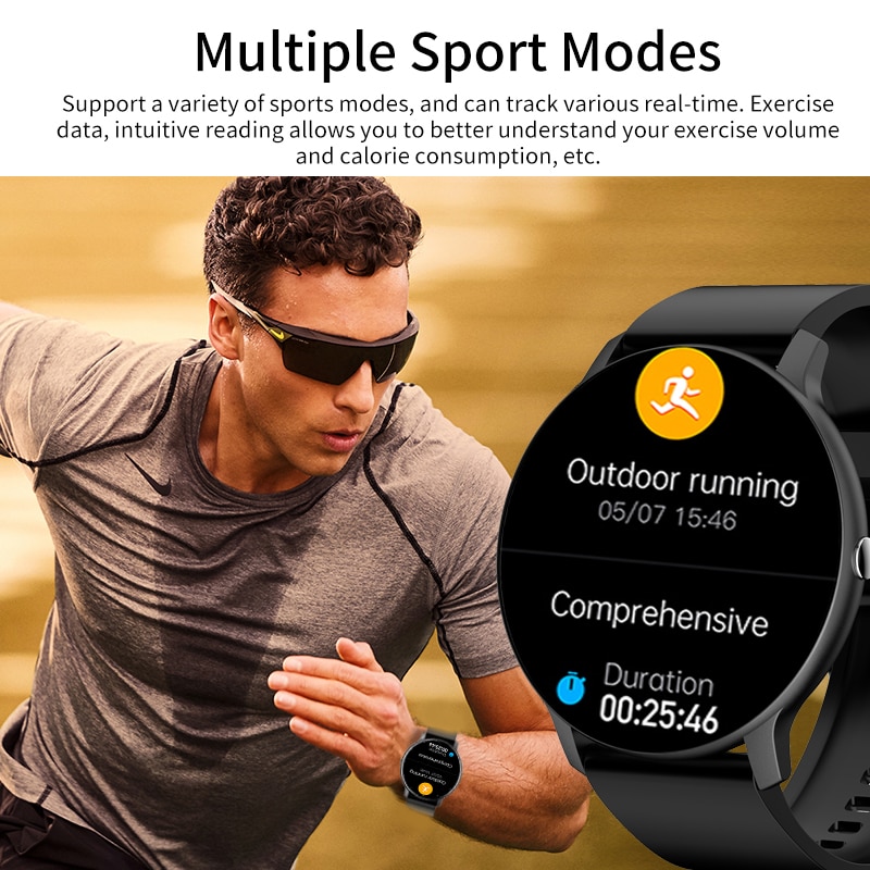 LIGE Smart Watch Men Women Ful - огляд і ціна Smartwatch Instagram