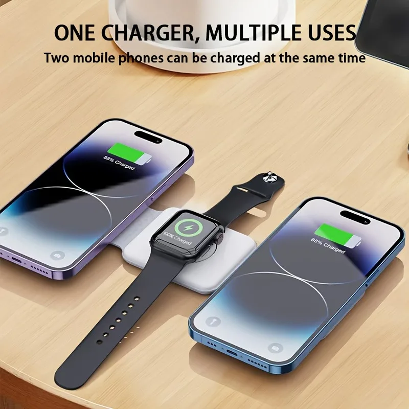 3 in 1 Portable Magnetic Wirel - огляд і ціна Smartwatch Ac